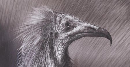 Стервятник рисунок