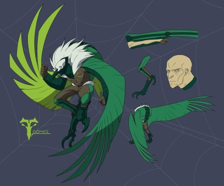 Великий человек паук стервятник