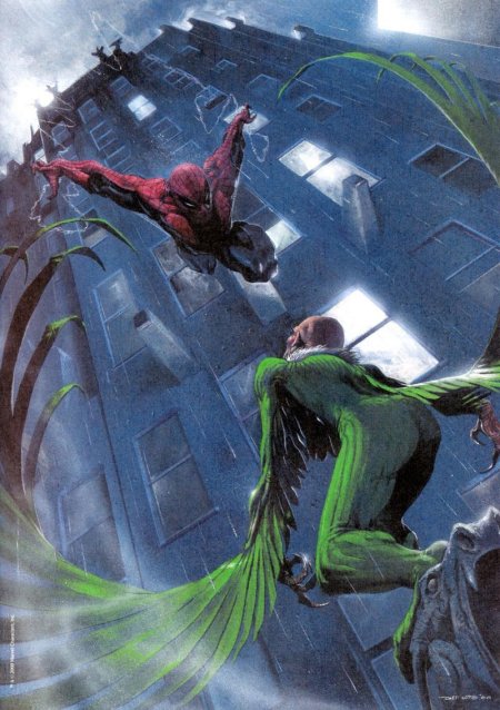 Стервятник марвел человек паук