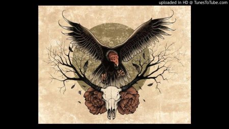 Тату гриф стервятник