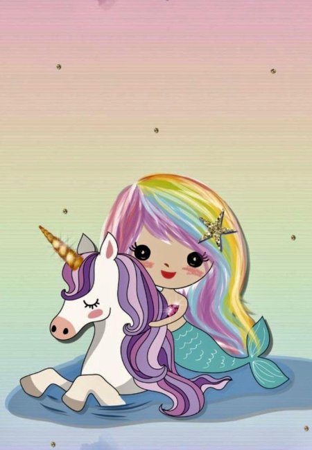 Милые рисунки единорогов