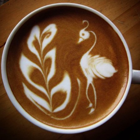 Этчинг на латте