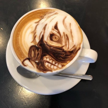 Капучино латте арт