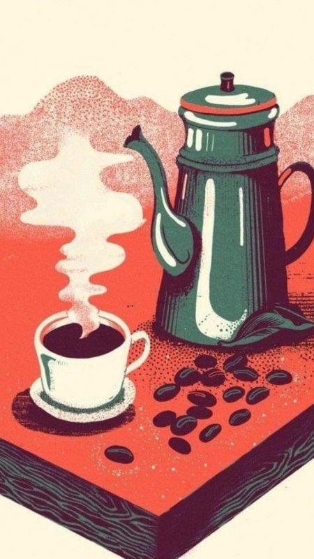 Кофейные иллюстрации
