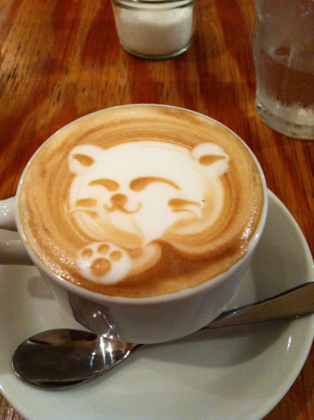 Капучино латте арт