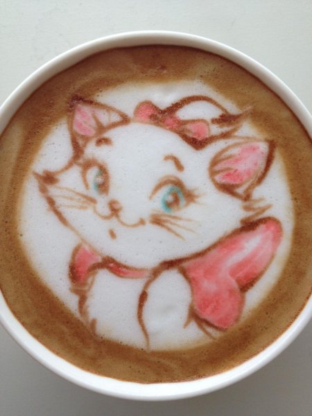 Латте арт тоторо