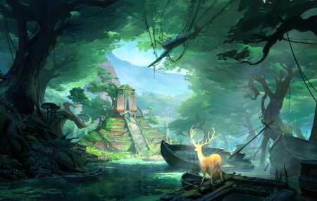 Лес фэнтези