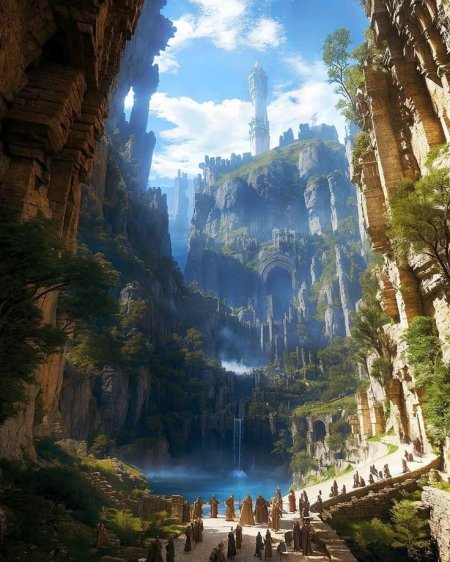 Фэнтези пейзаж