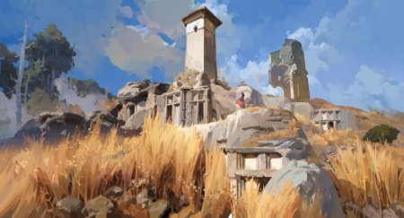 Иллюстрация пейзаж