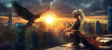 Город фэнтези для девочек