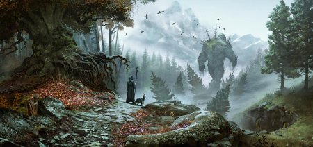 Фэнтези ландшафт