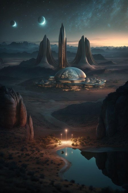 Фантастические города