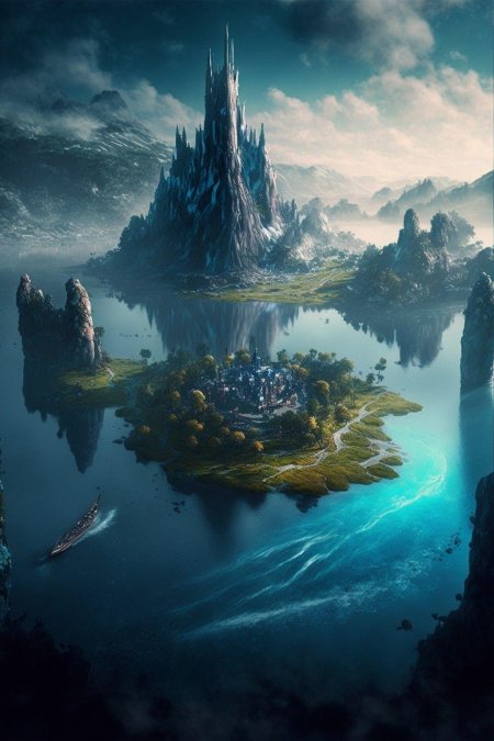 Fantasy landscape
