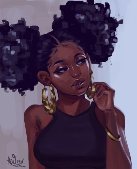 Красивые темнокожие женщины