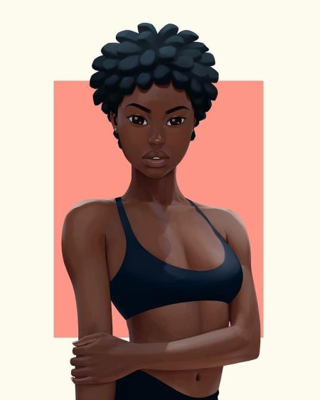 Африканская женщина