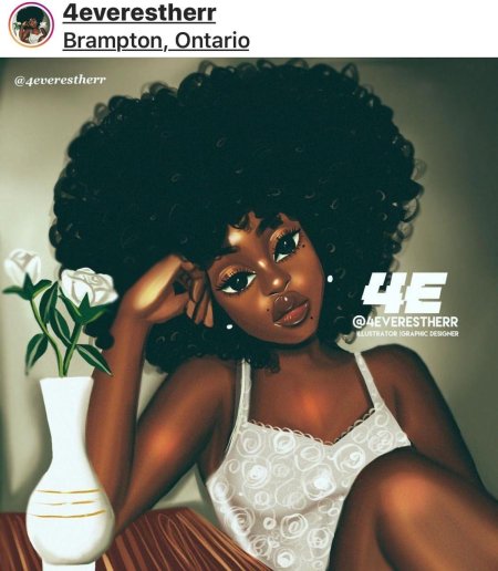 Кудрявая девушка