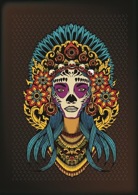 Санта муэрте ацтека