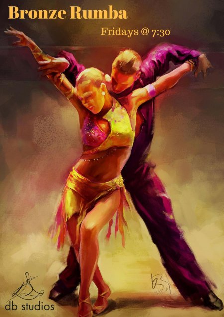 Бальные танцы живопись