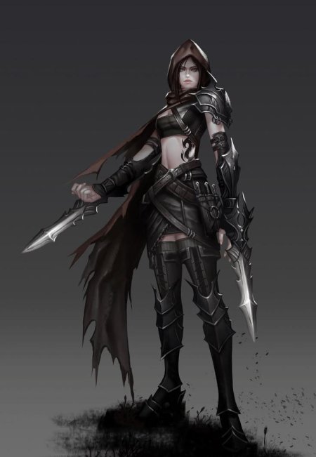 Ассасин роуг девушка