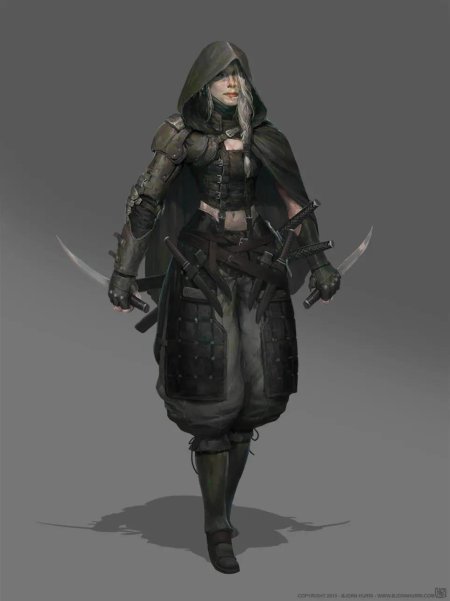 Темный эльф ассасин персонаж