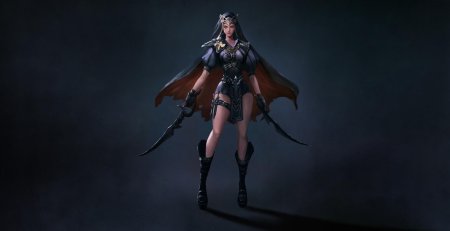 Фэнтези девушка наемница