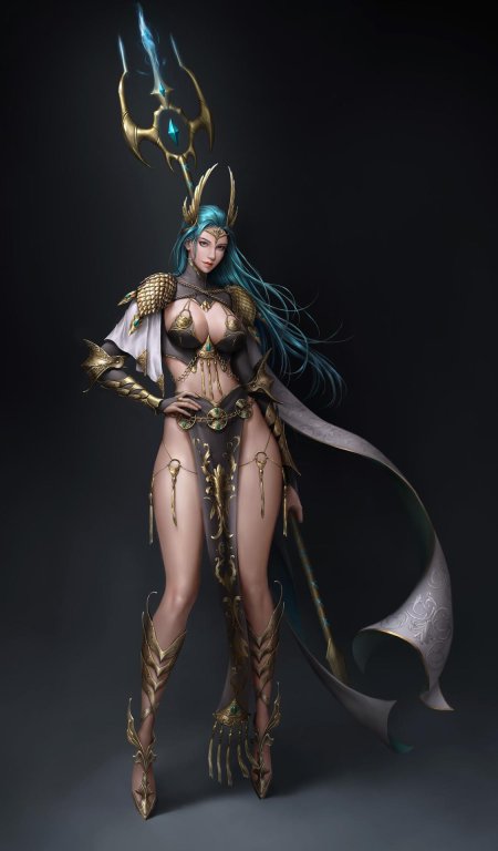 Женские доспехи фэнтези