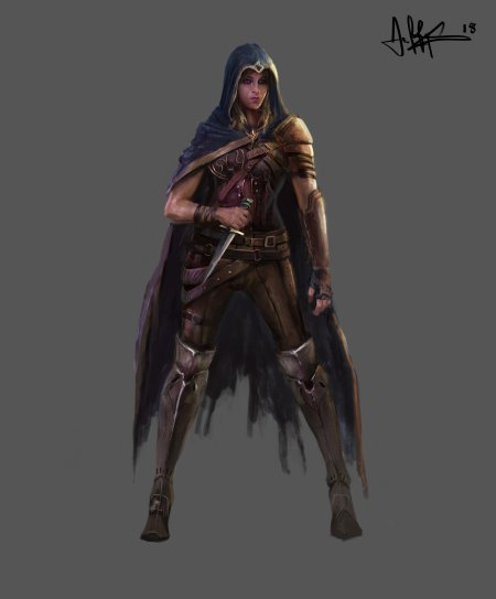 Дарк эльф девушка ассасин