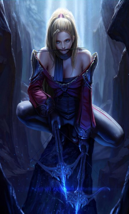 Эльфийка рин лучница