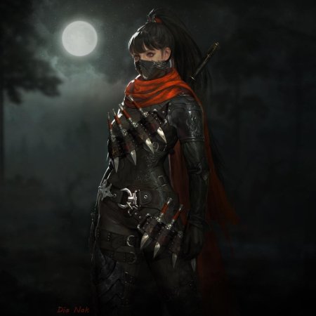 Девушка ассасин