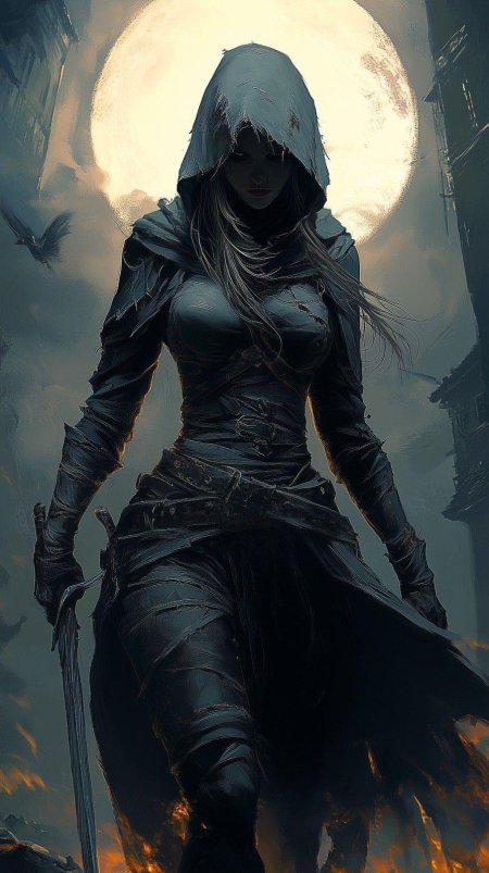 Воительница фэнтези