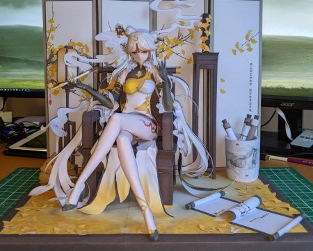 Нин гуан фигурка геншин