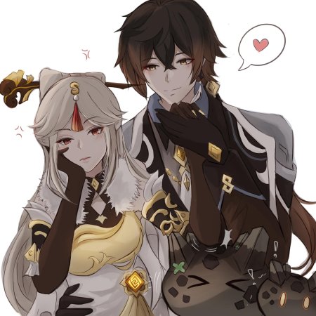 Геншин импакт парные арты