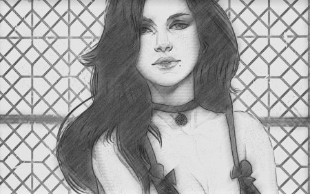 Йеннифер рисунок