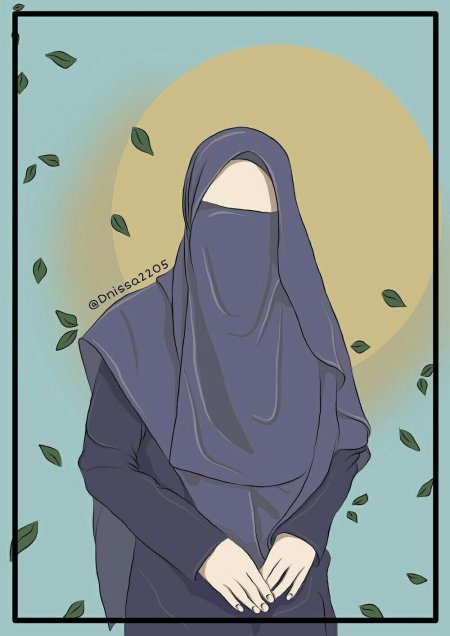Аниме мусульманки в никабе