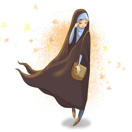 Девушка хиджаб