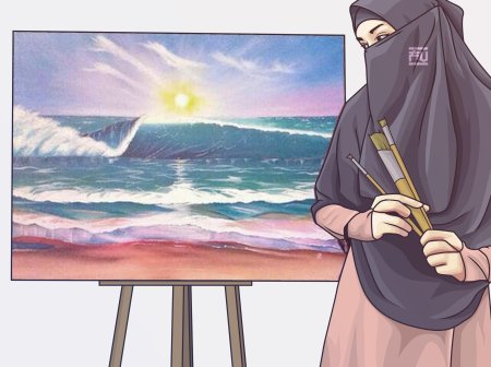 Мусульманка арт