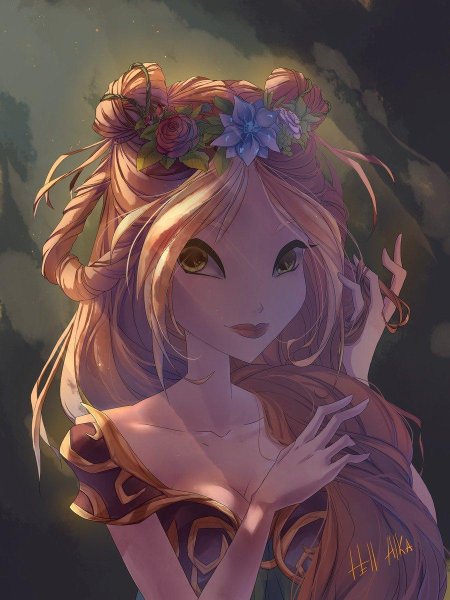 Винкс аниме флора