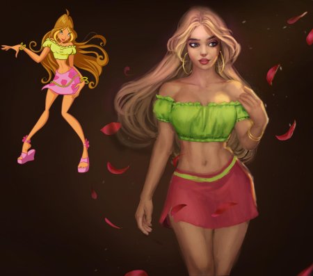 Флора винкс арт