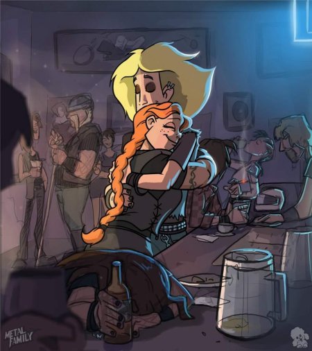 Метал фэмили арты