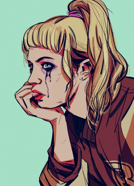 Хотлайн майами джекет и девушка