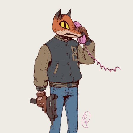 Хотлайн майами персонажи арт