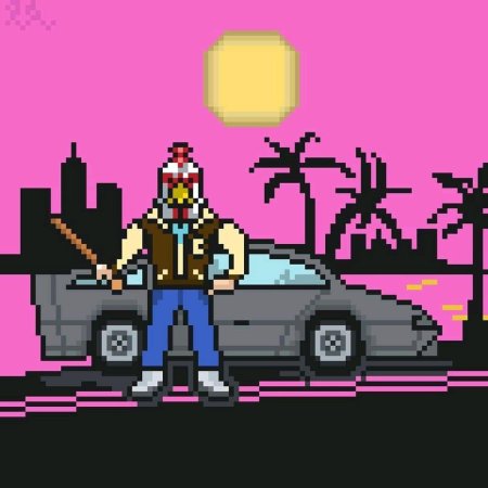 Хотлайн майами машина