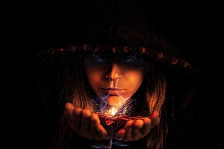 Ведьма красивая