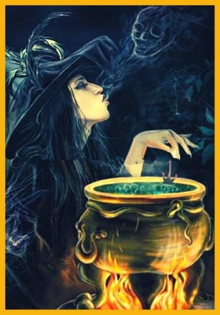 Ведьма зельеварение