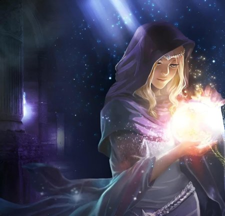 Девушка маг