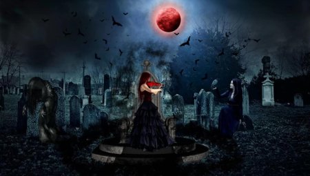 Кладбище магия