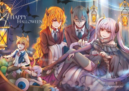Аниме хэллоуин