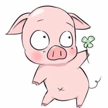 Поросенок мультяшный