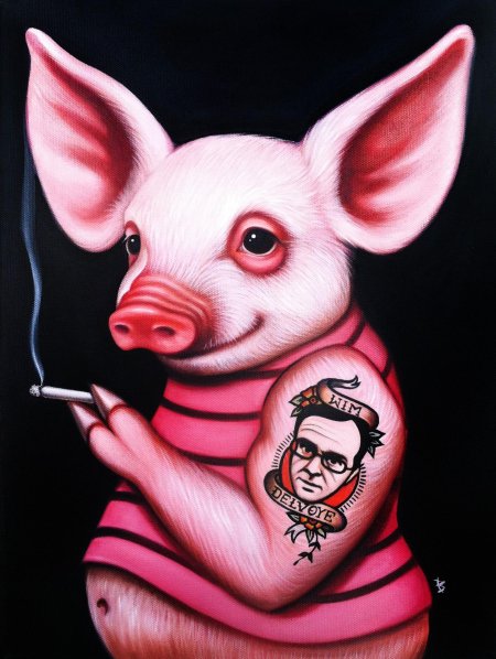 Футболка свиньи