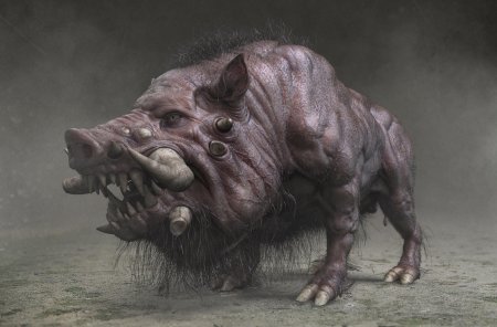 Монстр trevor henderson а бегемот